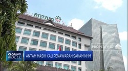 ANTAM Masih Kaji Penawaran Saham NHM