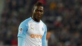 Mario Balotelli memasuki masa akhir dengan Olympique Marseille. Italia menjadi salah satu destinasi yang diprediksi akan dituju Super Mario. (NICOLAS TUCAT/AFP)