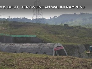 Tembus Bukit! Terowongan Walini Jakarta-Bandung Tuntas Sudah