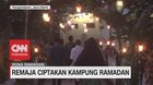 VIDEO: Halaman Masjid Disulap Jadi 'Kampung Ramadan'