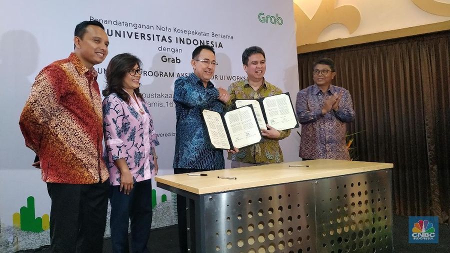 Kerjasama, Pembinaan Mahasiswa UI hingga Bisa Magang di Kantor Grab Indonesia.