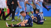 Atalanta gagal mengakhiri puasa gelar yang sudah berlangsung sejak 1963 atau 56 tahun silam setelah terakhir kali meraih gelar saat juara Coppa Italia musim 1962/1963. (REUTERS/Alberto Lingria)