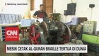 VIDEO: Mesin Cetak Al-QuranBraille Tertua di Dunia