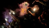 Sejumlah akademisi berpendapat pemotongan tersebut akan membahayakan kegiatan kerja universitas serta mengancam akan melumpuhkan mereka. (REUTERS/Nacho Doce)