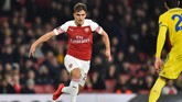 Denis Suarez gagal bersinar saat dipinjamkan ke Arsenal musim lalu. Barcelona dikabarkan berpeluang menjual Suarez ke Napoli musim depan. (Glyn KIRK / AFP)