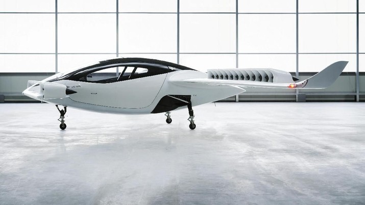 Lilium/Handout via REUTERS A undated handout illustration obtained from the Lilium website on May 16, 2019, shows a battery-powered five-seater aircraft prototype, that Lilium hopes to bring into service by 2025. Lilium/Handout via REUTERS THIS IMAGE HAS BEEN SUPPLIED BY A THIRD PARTY. NO RESALES. NO ARCHIVES