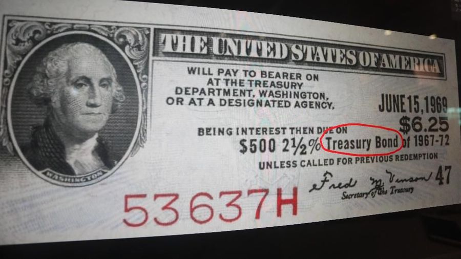 US Treasury, Bond, Obligasi
