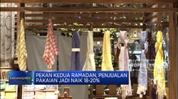 Penjualan Pakaian Mulai Naik 18-20%