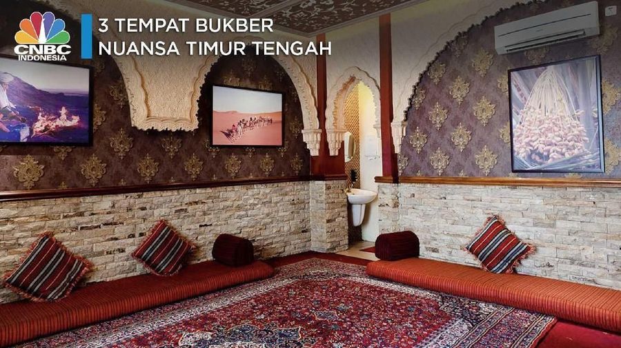 Tempat asyik untuk berbuka puasa bersama dengan nuansa timur tengah.