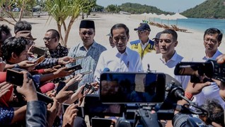 Jokowi Ingin Sirkuit Mandalika Gelar F1 dan MotoGP