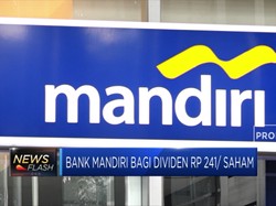 Bank Mandiri Sebar Dividen Rp 241/ Saham