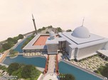 Makin Megah, Ini Bentuk Masjid Istiqlal Usai Renovasi Nanti