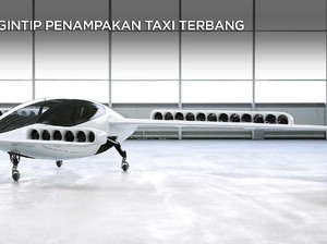 Taksi Terbang Kini Bukan Khayalan, Begini Wujudnya