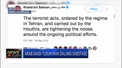 Arab Saudi Tuduh Iran Dalang Bom Fasilitas Migas di Riyadh