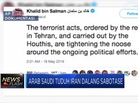 Arab Saudi Tuduh Iran Dalang Bom Fasilitas Migas di Riyadh