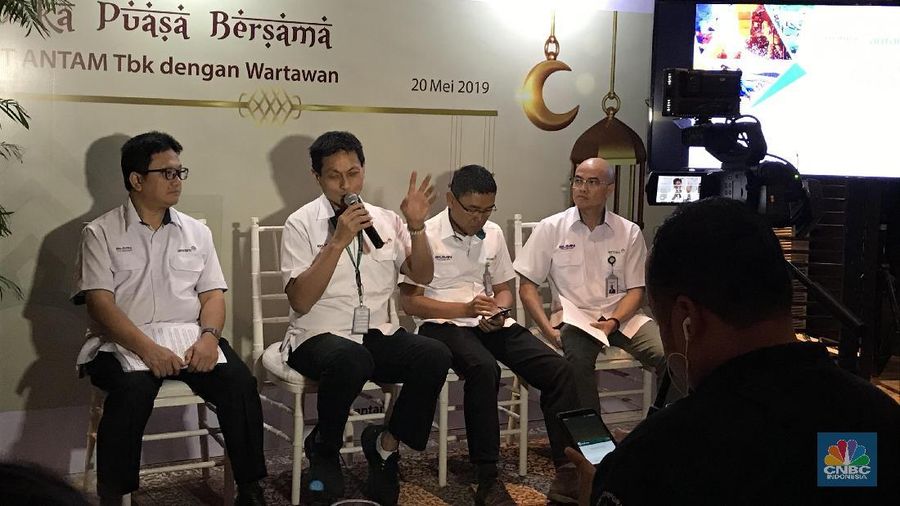 Ini progres tiga proyek hilirisasi Antam