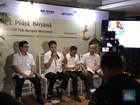 Ini Progres Tiga Proyek Hilirisasi Antam