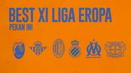 INFOGRAFIS: Best XI Liga-liga Eropa Pekan Ini