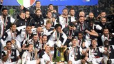 Gelar scudetto musim ini jadi yang kedelapan beruntun bagi Juventus dan lima di antaranya diraih saat diasuh Massimiliano Allegri. (REUTERS/Massimo Pinca)