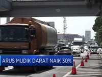 Arus Mudik Darat Naik 30%