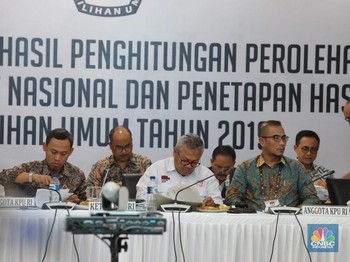 Final! Jokowi Unggul di 21 Provinsi, Prabowo di 13 Provinsi