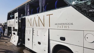 Bus Wisata di Mesir Jadi Sasaran Bom, Tak Ada Korban WNI
