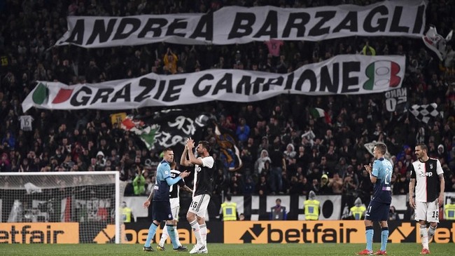 FOTO: Trio 'BBC' Juventus Resmi Bubar