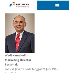 Sosok Wedi, Direksi Pertamina yang Ikut Prabowo ke Brunei