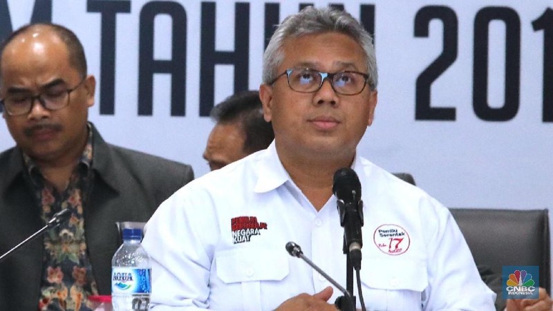Hasil rekapitulasi Komisi Pemilihan Umum atas hasil Pilpres 2019