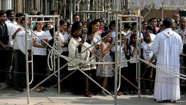 Sebulan Bom Paskah, Umat Katolik Sri Lanka Gelar Doa Bersama