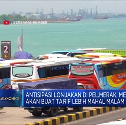 H-1 Lebaran, Puluhan Ribu Kendaraan Belum Mudik ke Sumatra