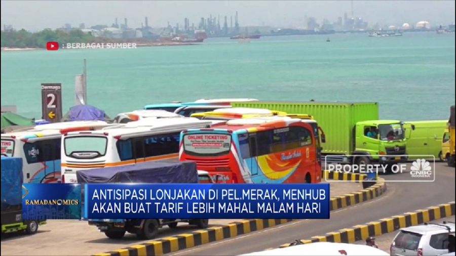 Kementerian Perhubungan mencatat H-1 Lebaran masih ada potensi sekitar 10.000 mobil dan 13.000 motor yang belum mudik ke Sumatra dari Jawa.