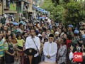 Jokowi Minta Izin Anies Lanjutkan Proyek Kampung Deret