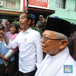 Janji Jokowi-Maruf Amin Setahun Lalu Diganggu Covid & Resesi