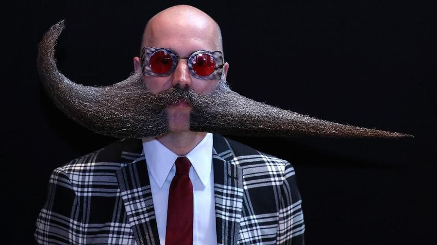 Kontes Gaya Model Jenggo dan Kumis di Antwerp disambut oleh antusias oleh para pecinta Kumis dan Jenggot dari seluruh dunia.