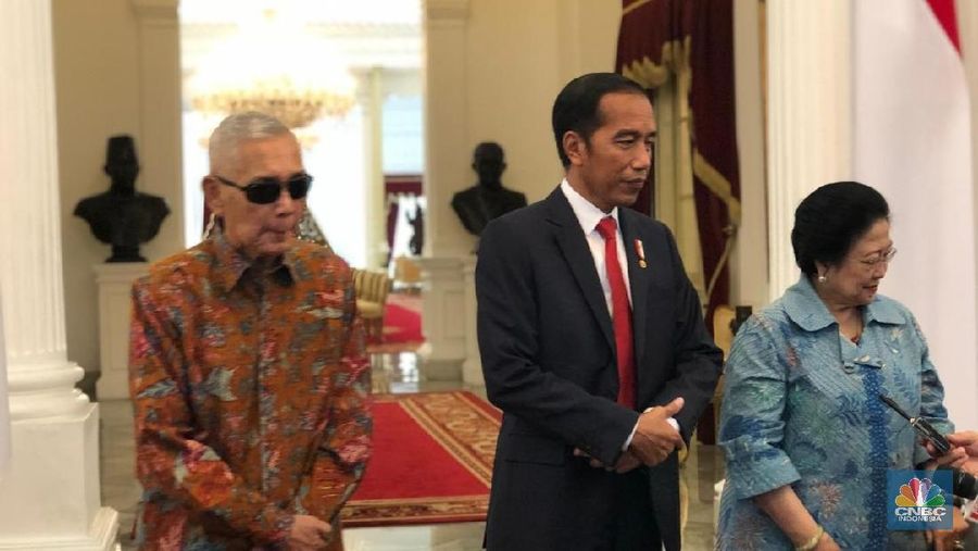 Pada pertemuan tersebut Megawati dan Try Sutrisno memberikan ucapan selamat atas hasil pengumuman hasil KPU semalam