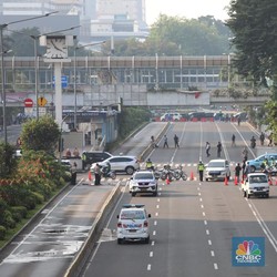 Demo 22 Mei, Pusat Belanja Sarinah Thamrin Tutup