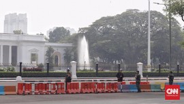 Akses Sekeliling Istana Ditutup Jelang Putusan Pilpres di MK