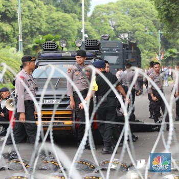 Ini Suasana KPU-Bawaslu Usai Jokowi Dipastikan Menang Pilpres