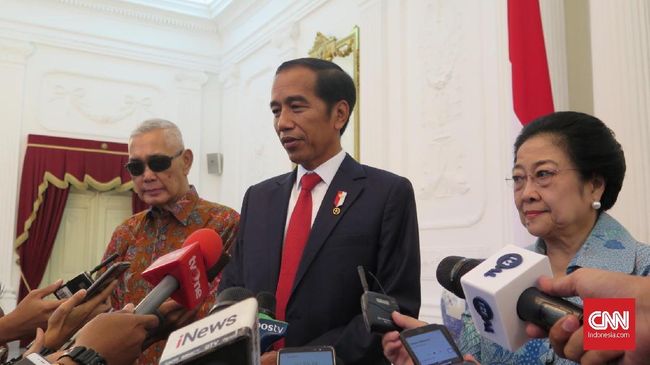 Megawati dan Try Sutrisno Beri Ucapan Selamat ke Jokowi