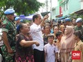 Loreng-loreng Pengawal Jokowi saat Aksi 22 Mei