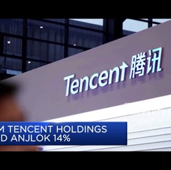 Saham Tencent Holdings Limited Anjlok 14%