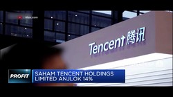 Saham Tencent Holdings Limited Anjlok 14%