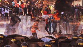 Demo 22 Mei Ricuh di Jakarta
