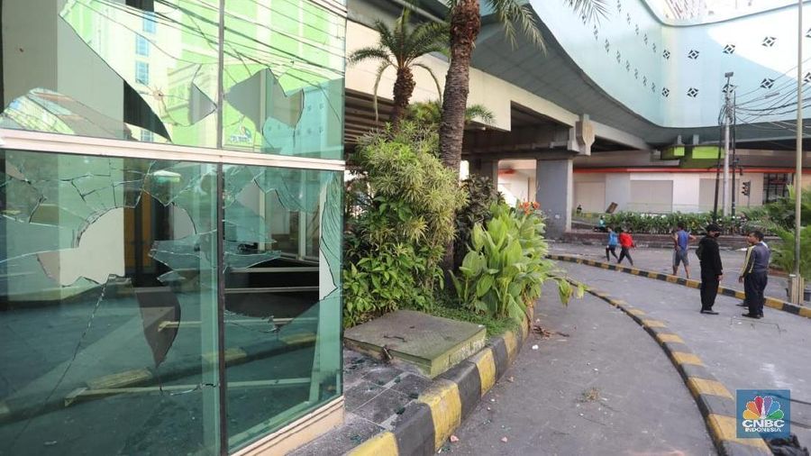Tanah Abang tutup dan lumpuh akibat aksi 22 Mei