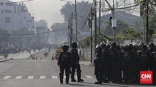 Berselawat, Majelis Zikir Tenangkan Massa Demo di Slipi