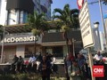 Ricuh 22 Mei, Sejumlah Pertokoan di Sekitar Bawaslu Tutup