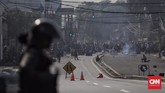 Setidaknya ada enam yang dinyatakan meninggal dunia dan ratusan orang luka-luka dalam kerusuhan 22 Mei. (CNN Indonesia/Hesti Rika)