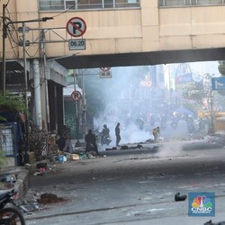 Kisah Sedih Pedagang Tanah Abang, Merana Karena Demo