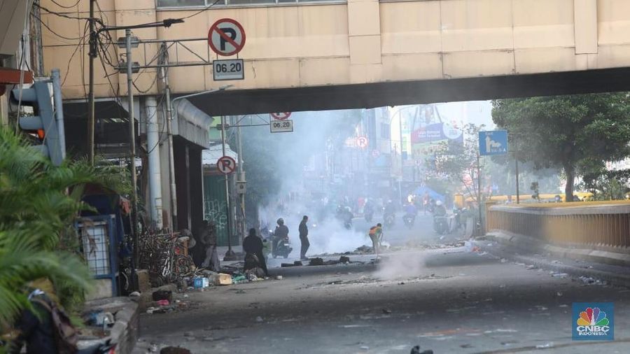 Aksi demo 22 Mei 2019 berdampak pada nasib pedagang di tanah abang 